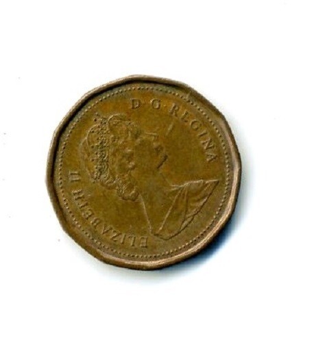 1988 Canada Canadian Penny 1 Cent Coin Queen Elizabeth II | eBay