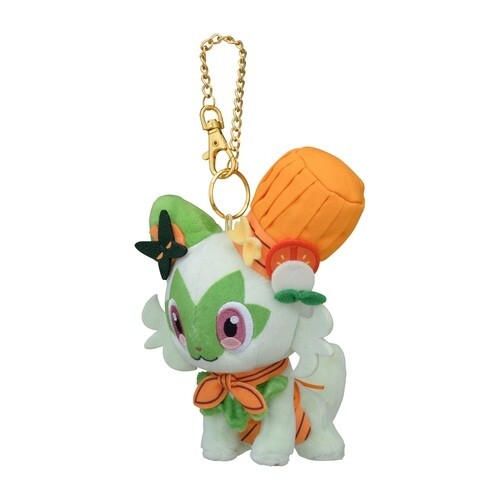 【超希少】リーフィアボールチェーンマスコット Pokemon time Pokemon Center Original Sprigatito Halloween Paldea Spooky Plush