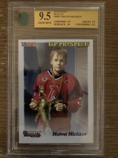 2018/19 MATVEI MICHKOV SC2019 BLUE ROOKIE #13/20 TOP PROSPECT GRADED MNT 9.5  nc