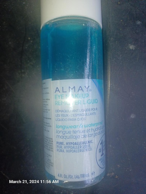Almay Eye Makeup Remover Liquid, 4 Fl Oz (Pack of 1)