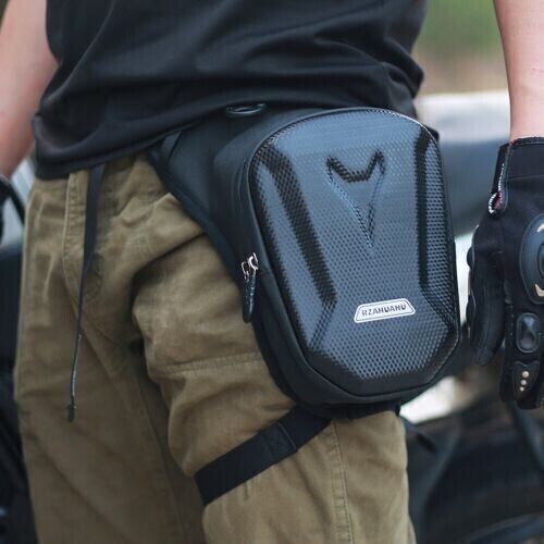 Motorcycle Waist Leg Bag Drop Waterproof Outdoor Thigh Belt Fanny Pack Pouch