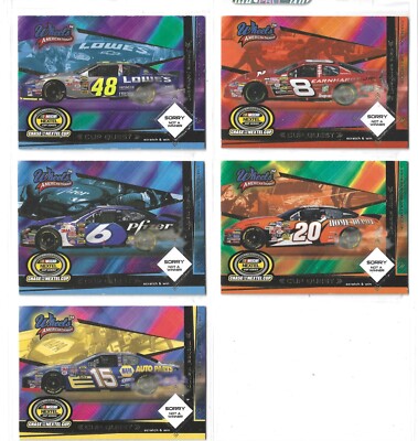 2004 American Thunder CUP QUEST (scratched off) #CQ1 Jimmie Johnson-1 CARD ONLY!