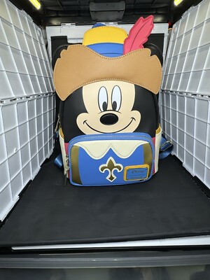 Loungefly Mickey Mouse Three Musketeers Cosplay Mini  display picture 1