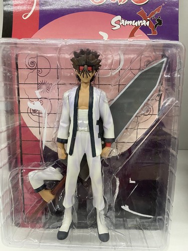 Samurai X - Sagara Sanosuke & Saito Hajime Action Figure Japan ToyCom Nib anime - Picture 4 of 6