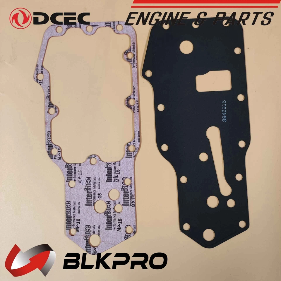 OEM DCEC Oil Cooler Core For Dodge Ram 5.9 Cummins 12V 24V 89-02 3957544 - Image 4 of 4