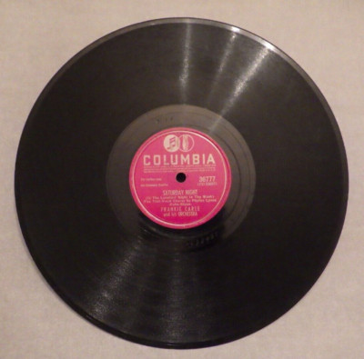 Frankie Carle and his Orchestra SATURDAY NIGHT/ CARLE BOOGIE Columbia 36777