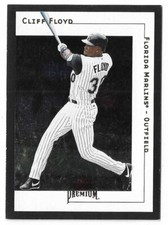 2001 Fleer Premium Baseball Cliff Floyd Card #28 Florida Marlins