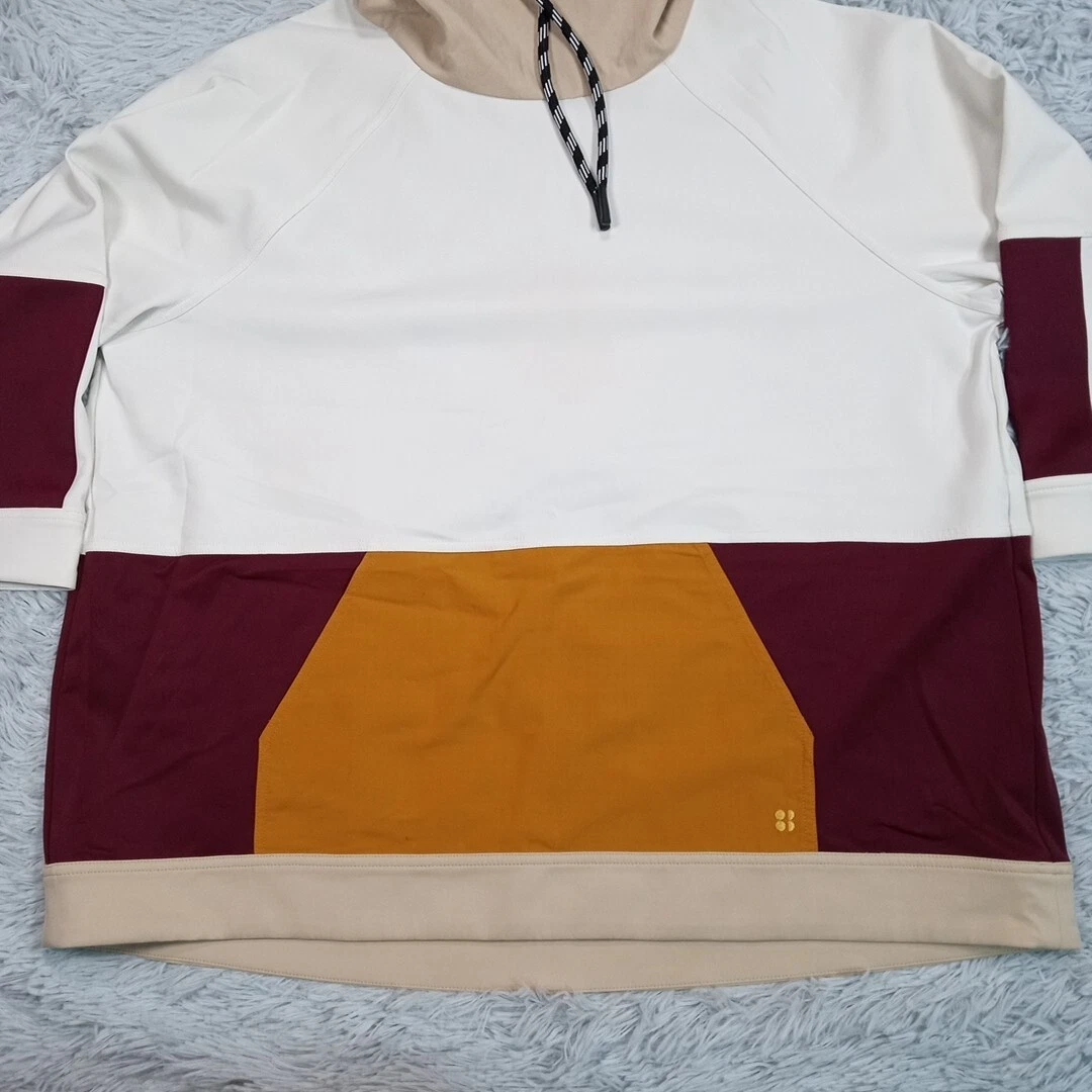 sweaty-betty colorblock pockets shacket jacket