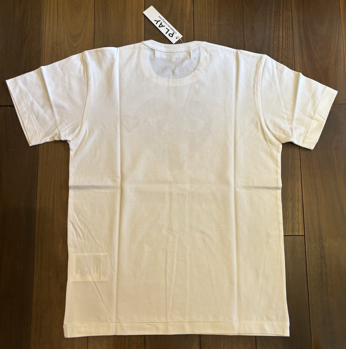 【PLAY COMME des GARCONS】Double Heart tee COMME DES GARÇONS PLAY DOUBLE HEART T.SHIRT – BLUE CITY NYC