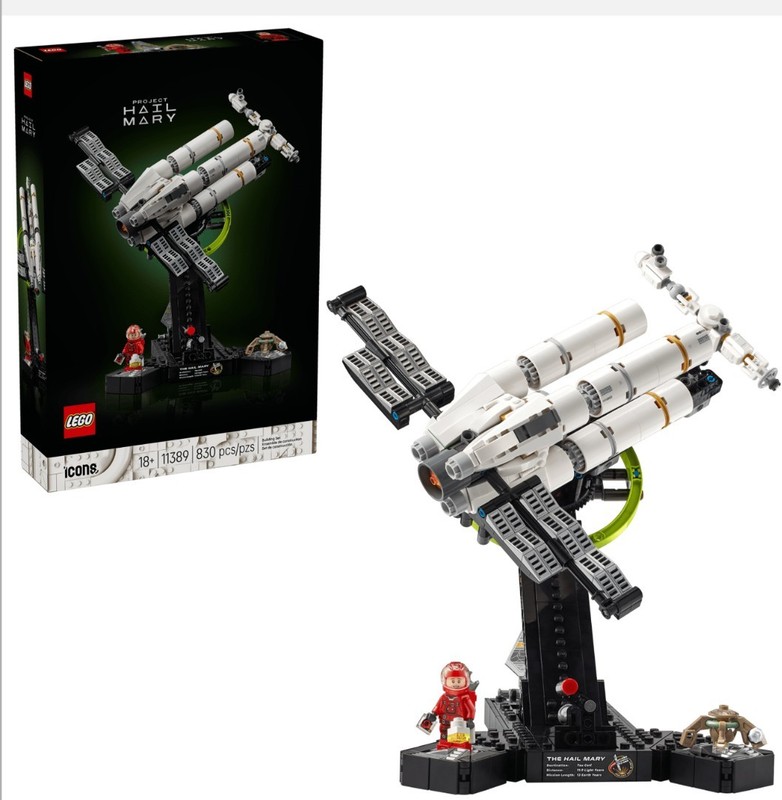 Brand new LEGO 11389 Icons Project Hail Mary Collectible Building Set for Adults