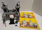 COMPLETE (-2) Vintage 1984 Lego 6073 Knights Castle Set w 6 Figure Manual NO BOX
