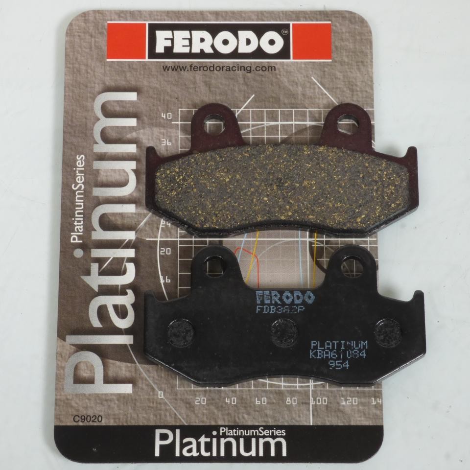 Plaquette de frein Ferodo avant pour Honda 150 @ 2001 KF03B garniture scooter rechange moto