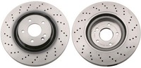 2X Bremsscheibe TRW Single DF6741S FüR SL Mercedes R129 280 129 059 320 064 500