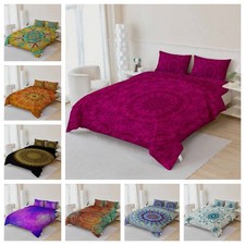 3D Bohemian Style Floral Colorful Quilt Cover Duvet Cover Comforter set