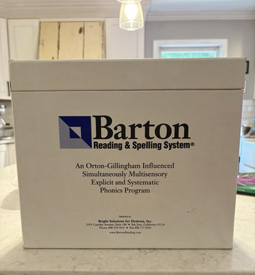 Barton Reading & Spelling System English Box Set Language Course Phonics