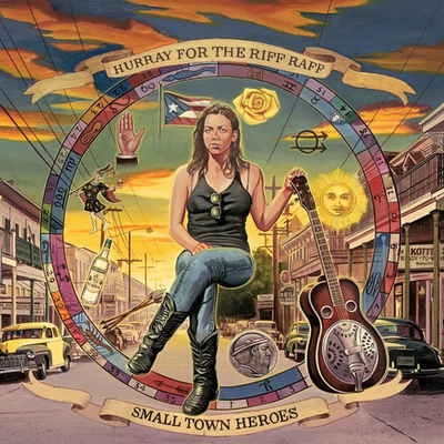 #ad #ad Hurray For The Riff Raff Small Town Heroes Pink Acid Wash Vinyl $38.06