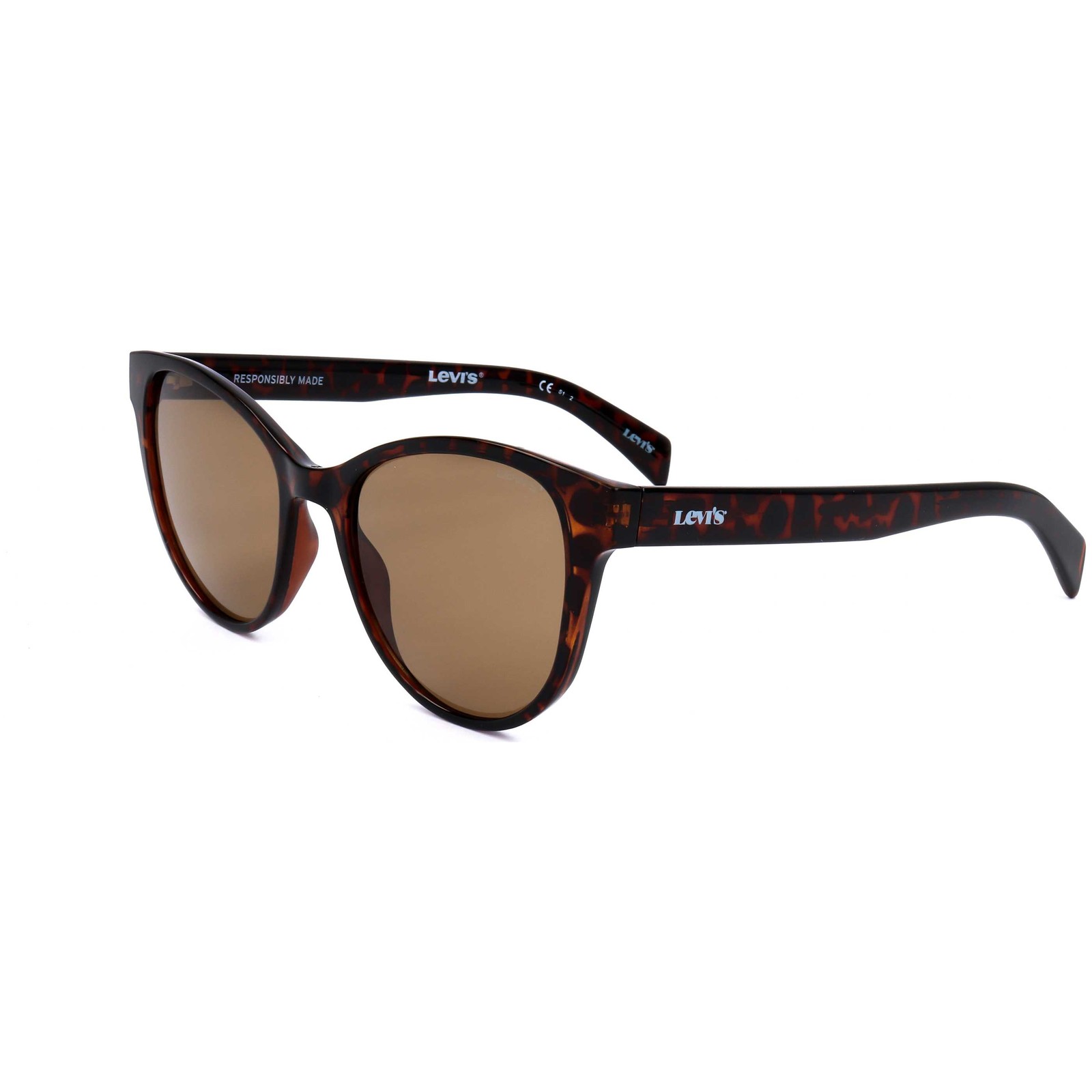 Levis Womens 54mm Havana Sunglasses LV1014-S-086-54 3890₽
