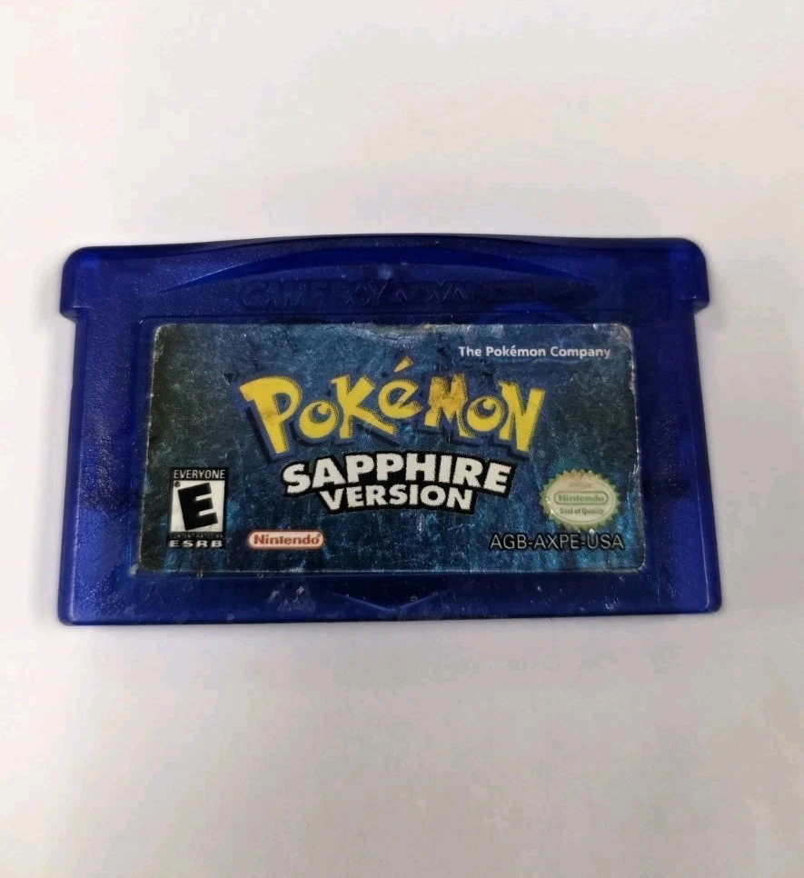 Pokémon Version Saphir pour GBA (pile neuve) | Kaufen auf Ricardo