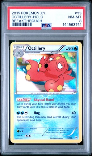 Octillery graded PSA 8 for sale on eBay