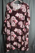 Floral Long Sleeve Dress for Women