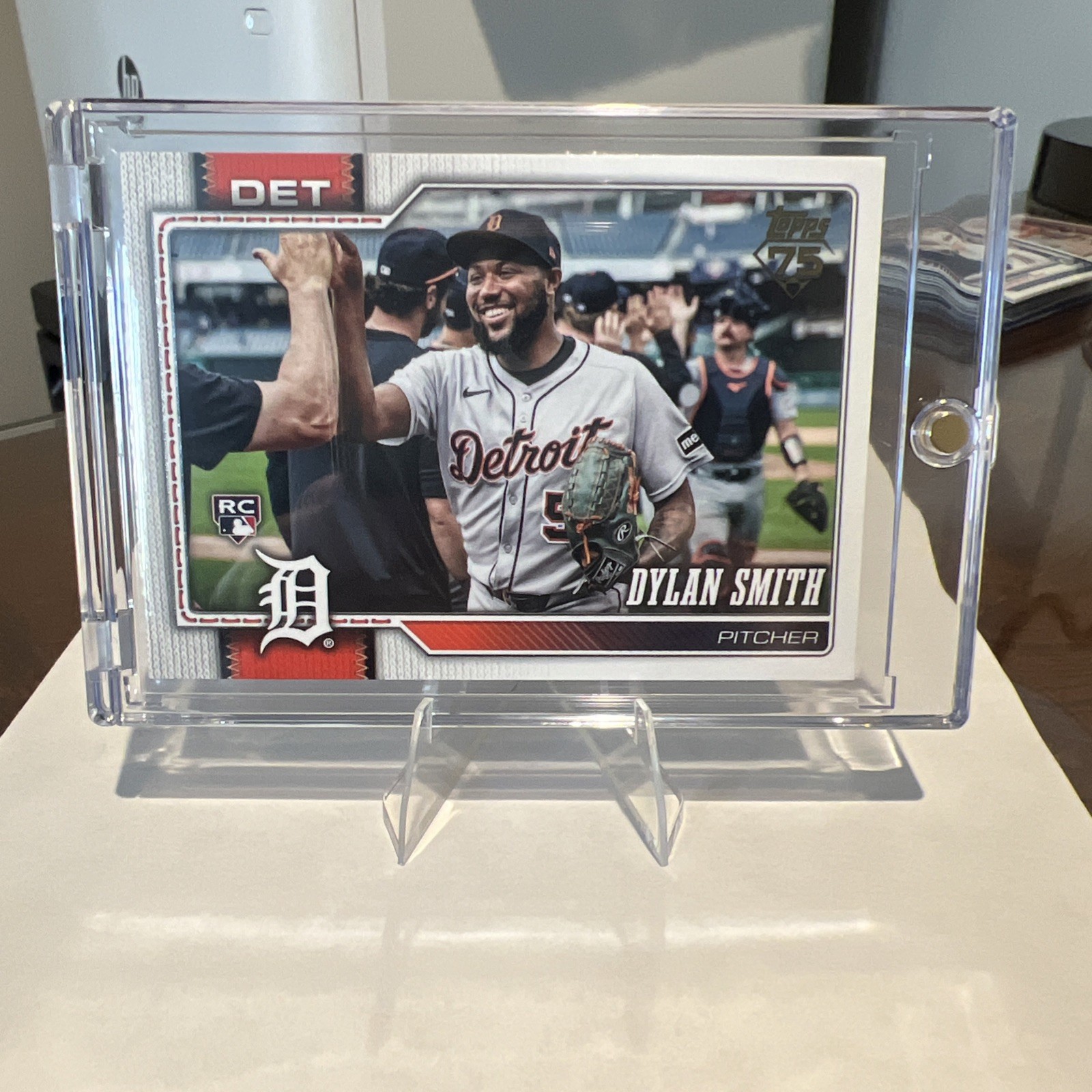 Dylan Smith Rookie Golden Mirror Image Variation SSP 2026 Topps Series 1 #13 RC