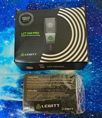 Lewitt LCT-240 Pro Value Pack Microphone Bundle with Live wire PHP2 Receiver