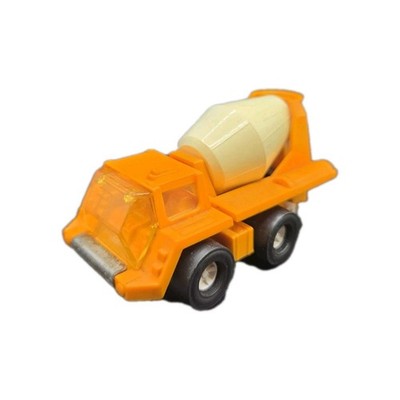 Vintage Tonka Zementmischer LKW Druckguss Spielzeug orange Spielzeugfahrzeug 3'' KOSTENLOSER UK-VERSAND