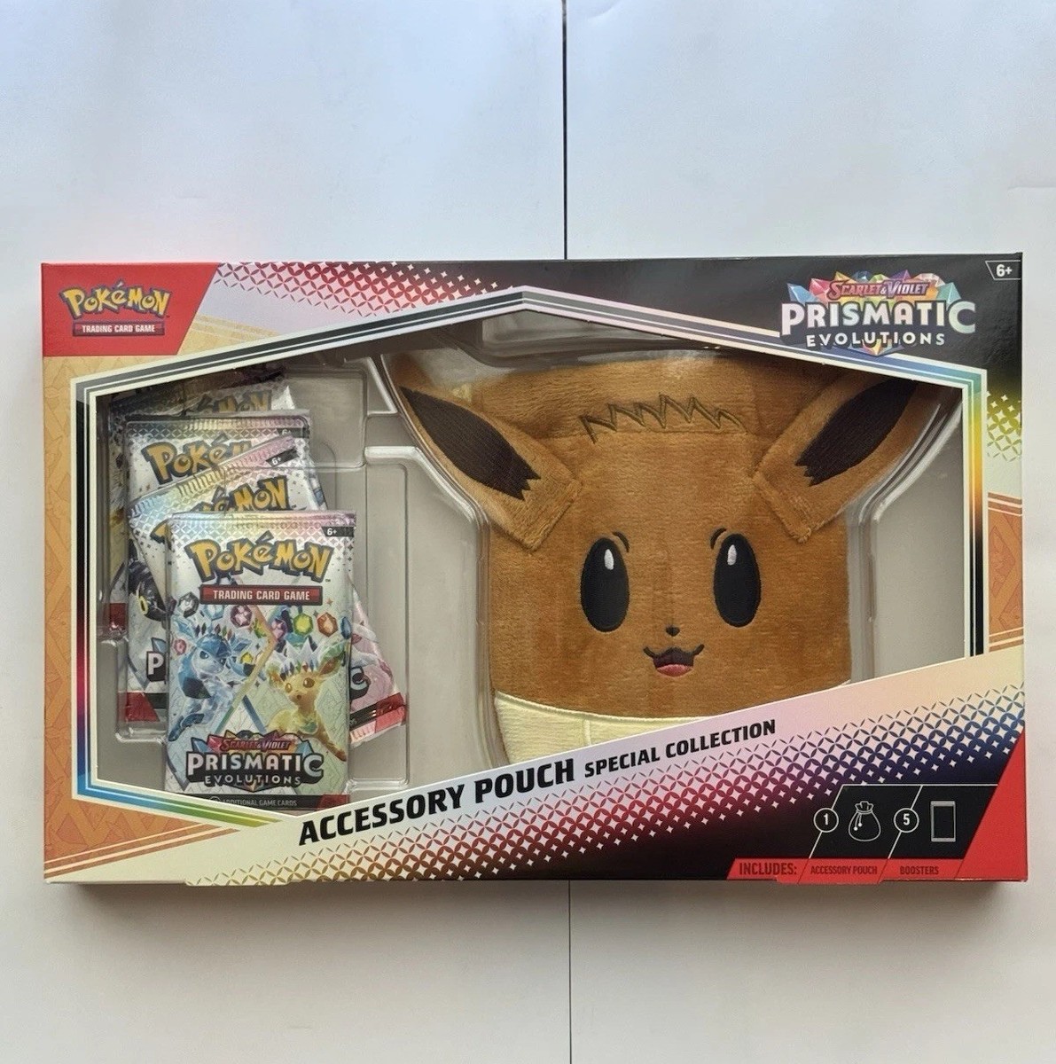 Prismatic Evolutions アクセサリーポーチセット Scarlet & Violet Prismatic Evolutions Accessory Pouch