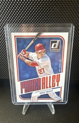 2016 Panini Donruss - Power Alley Mike Trout #PA2