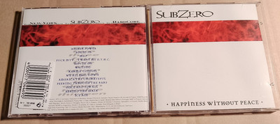 SubZero    Happiness Without Peace        - CD - (JGD3436)