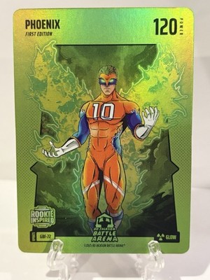 2025 BO JACKSON BATTLE ARENA UPDATE #GBF-72 PHOENIX GREEN GLOW SSP BO NIX