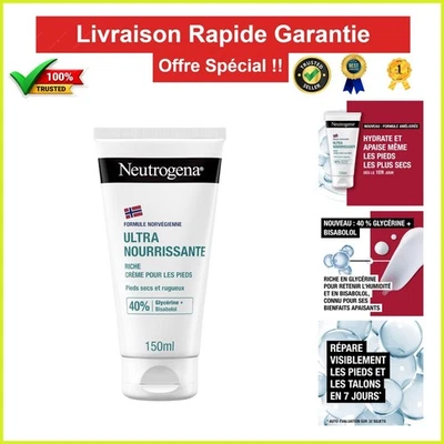 Neutrogena Crème Pieds Nutrition Intense 150 mL - Hydratation Très Secs - Photo 1/4