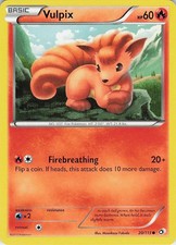 Vulpix Common Legendary Treasures 20/113 LP on eBay