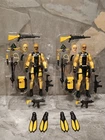 GI Joe Classified Series - Diver Lot Complete 6" Figure From Mass Device 169 Set