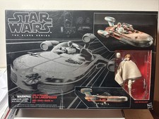 Star Wars Black Series X-34 Landspeeder & Luke Skywalker 6    Action Figure