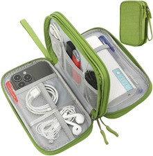 Electronic Organizer Travel Cable Accessories Bag, Case for Cable, Cord, Char...