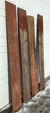 4 Barn Wood Reclaimed Planks, Wall Siding Boards, Lumber Floating Shelf A25,