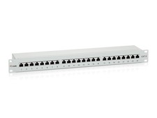 Equip Patchpanel 19Z 24 Port 1HE Cat 6 grau