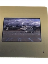 Vintage 1992 Los Angeles Police Department Helicopter 35mm Slide