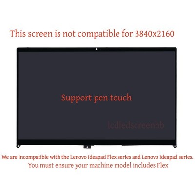 LCD Touch Screen for Lenovo Ideapad Flex 5 15IIL05 81X30008US 81X3000AUS FHD