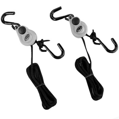 Title Boxing Adjustable Double End Bag Tie Downs - 1/8'' - Black