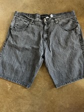 Rocawear Jean Shorts Mens 50 Blue Baggy Denim Jorts Hip Hop Skater Y2K Vintage