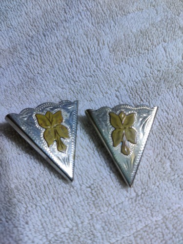 ALPACA SILVER SHIRT COLLAR TIPS