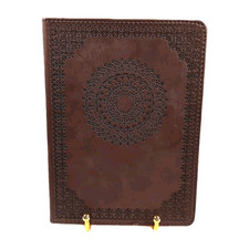 Hardcover Journal Diary Brown Blank Pages For Writing Or Drawing 8" x 6"