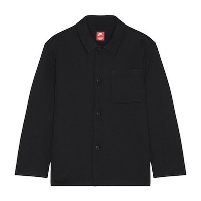 Nike Sportswear Tech Fleece Reimagined Oversized Shacket Black Sz