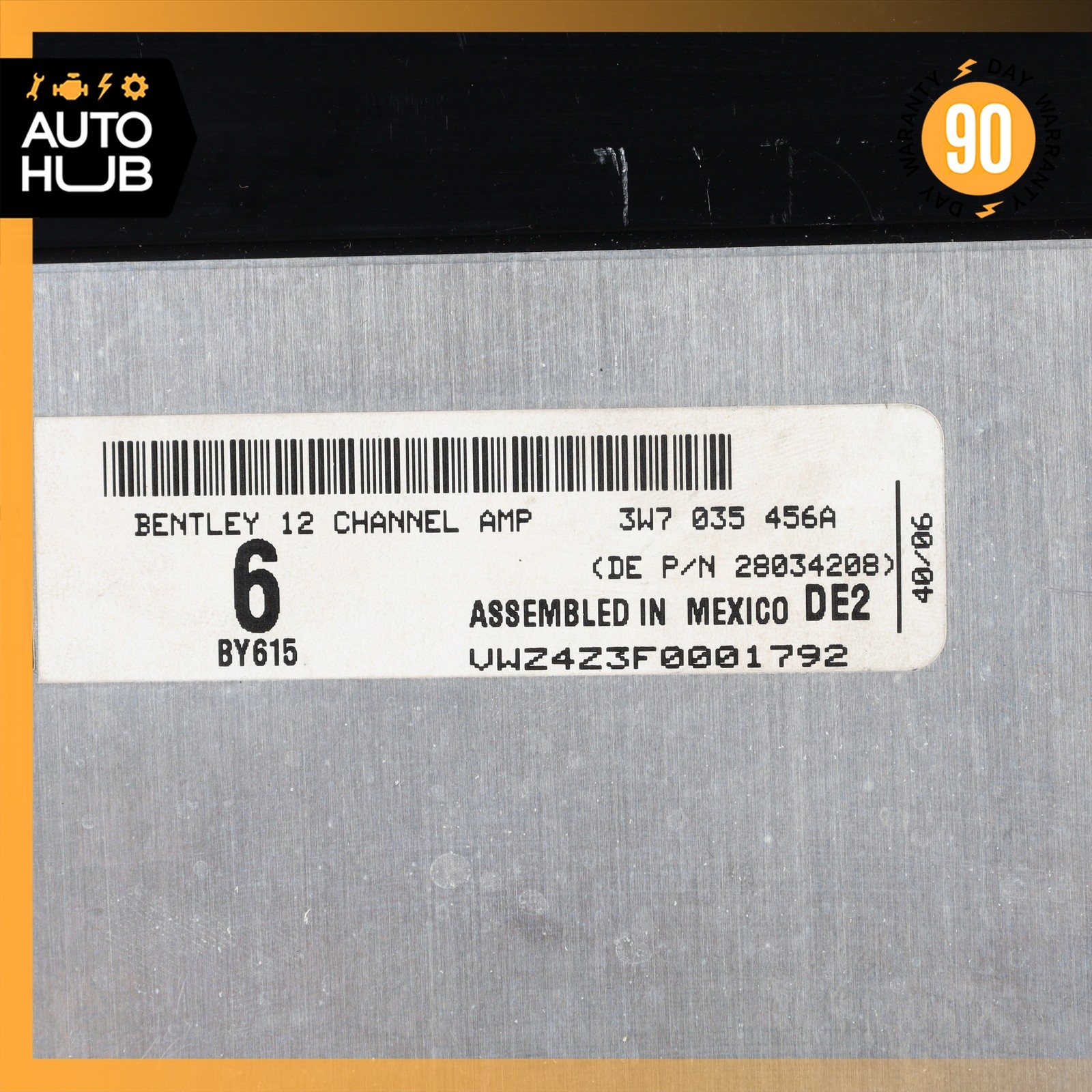 Bentley Continental GT 2007-2011 Amplifier