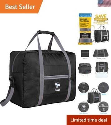 Compact Foldable Duffle Bag - Ideal Personal Item for Spirit & Frontier Airlines