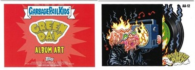 2024 TOPPS GPK BATTLE OF THE BANDS ALBUM ART INSERT RE-FRIED RADIO AA-12