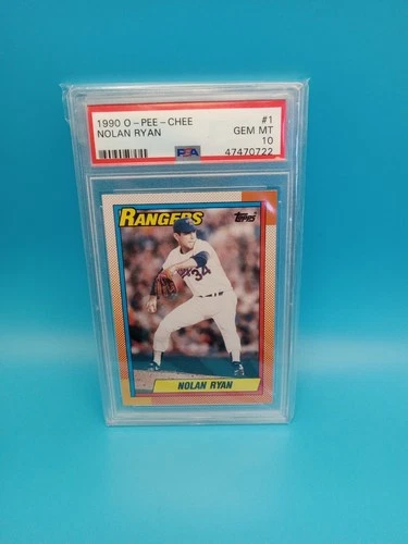 1990 O-Pee-Chee - Nolan Ryan #1 - PSA 10 Gem Mint!  Low Pop