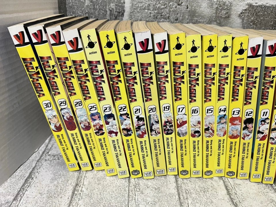 InuYasha Lot 24 Books  by Rumiko Takahashi English Manga - Image 2 of 4